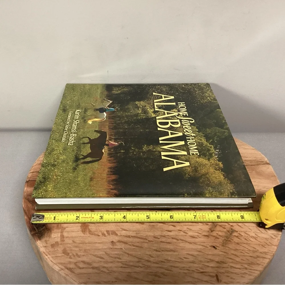 🟢 Vintage - Home Sweet Home Alabama - Huge Coffee Table Picture Book - Great